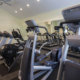 Cardio machines at Blue Bell apartments for rent at Townline Townhomes